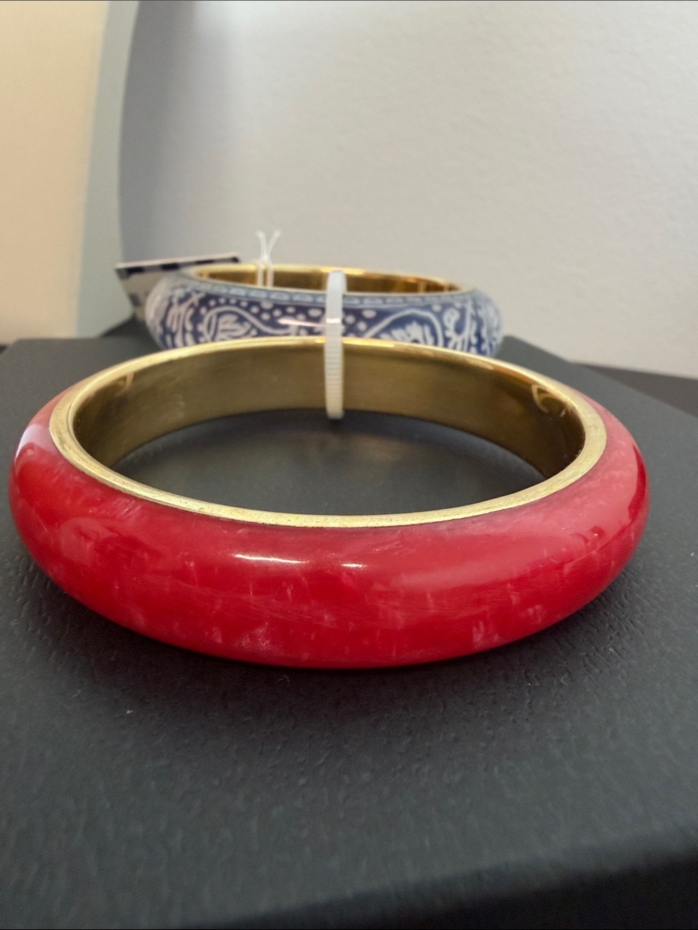 Piper K | Paisley & Red Bangle Bracelet Set 🇺🇸 - Picture 3 of 10